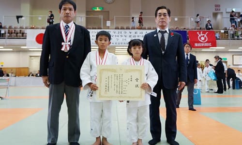 少年形競技会準優勝