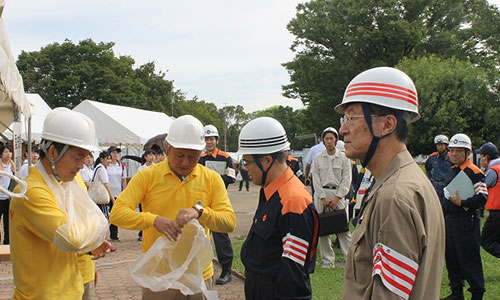 愛知県・春日井市総合防災訓練2